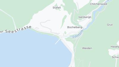 Kort over hotellets beliggenhed