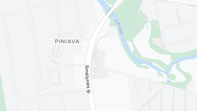 Hotel location map