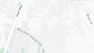 Mapa de localização do hotel