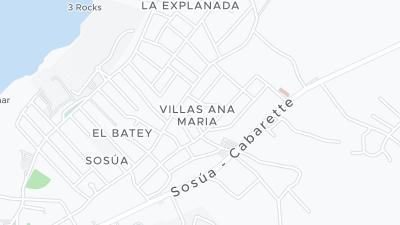 Hotel location map