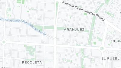 Hotel location map