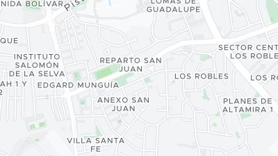 Hotel location map