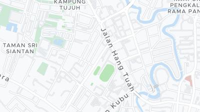 Mapa de localização do hotel