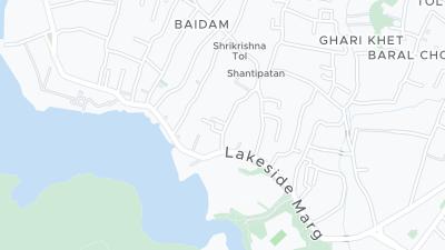 Hotel location map