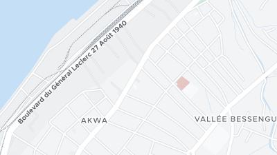 Plan de localisation de l'hôtel