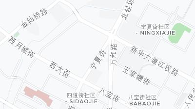 Hotel location map