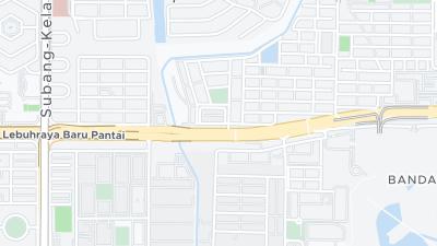 Mapa de localização do hotel