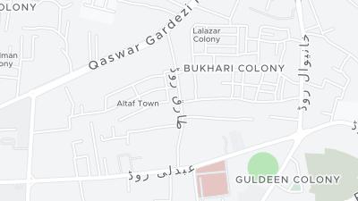 Hotel location map