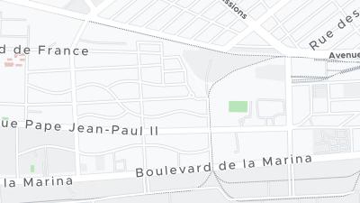 Hotel location map