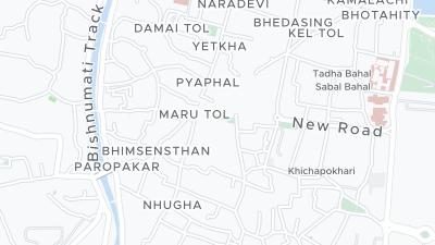 Hotel location map