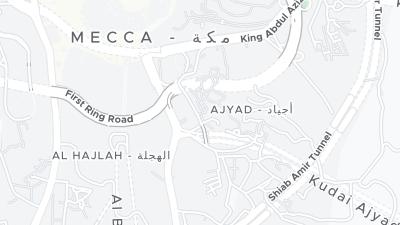 ホテル所在地マップ