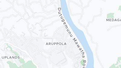 Mapa de localização do hotel