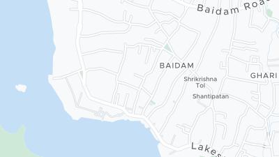Hotel location map