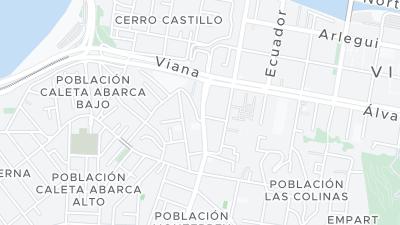Hotel location map