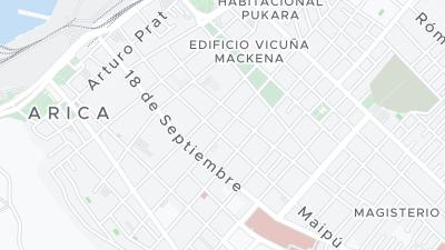 Карта локализации отеля