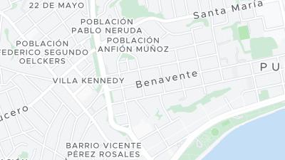 Hotel location map