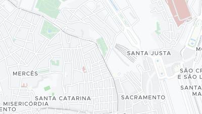 Mapa de localização do hotel