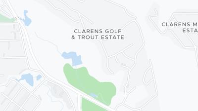 Kaart met de situering van het hotel