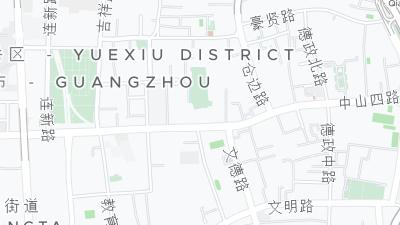 Hotel location map