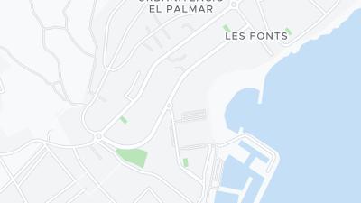 Mapa de localización del hotel