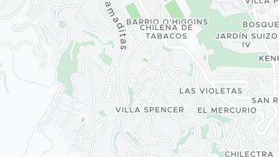 Mapa de localização do hotel