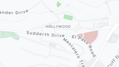 Hotel location map