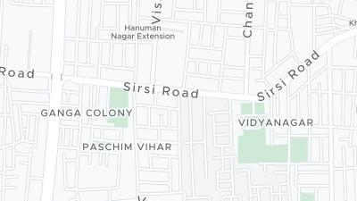 Mapa de localização do hotel