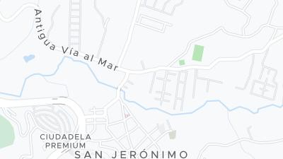 호텔 위치 지도