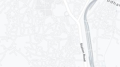 Hotel location map