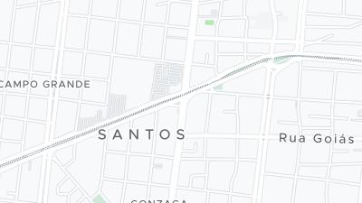 Kaart met de situering van het hotel