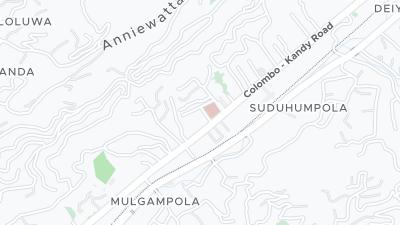 Mapa de localització de l'hotel