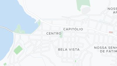 Mapa de localização do hotel