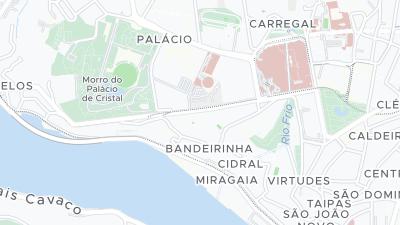 Mapa de localização do hotel