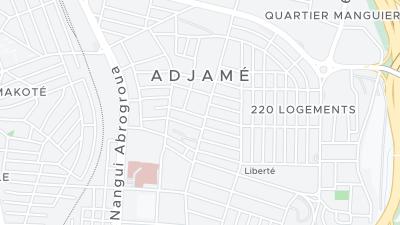 Hotel location map