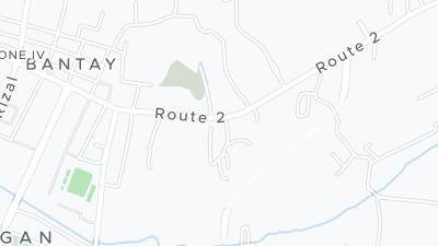 Mapa de localização do hotel