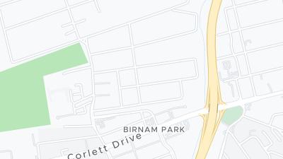 Hotel location map