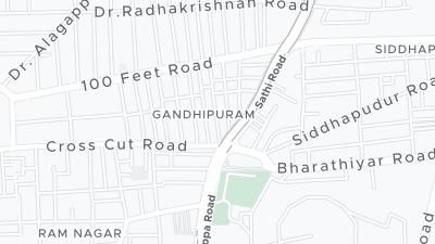 Hotel location map