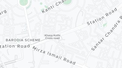 호텔 위치 지도