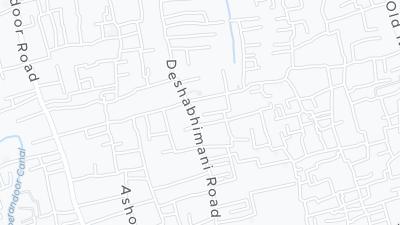 Hotel location map