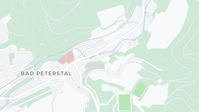 Mapa de localização do hotel