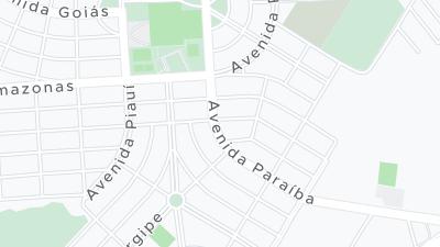 Kaart met de situering van het hotel