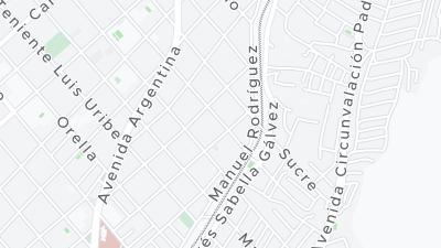Hotel location map