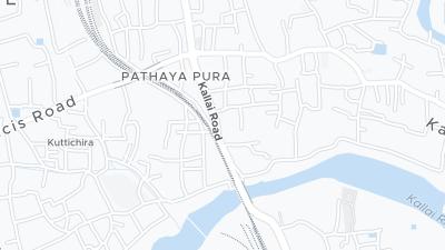 Hotel location map