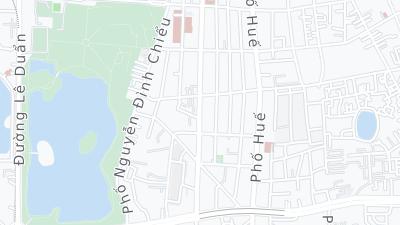 Hotel location map