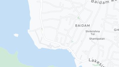 Hotel location map