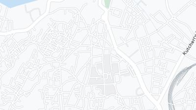 Kaart met de situering van het hotel