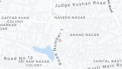 Plan de localisation de l'hôtel