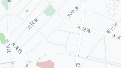 Kaart met de situering van het hotel