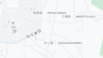Hotel location map
