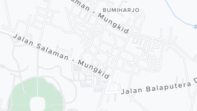 Hotel location map